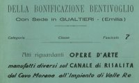 Memoria delle Cooperative nell'archivio dei Consorzi di bonifica